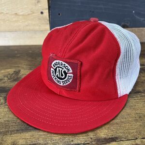 Anderson Trucking Service Vintage Snap Back Trucker Hat Mesh Cap